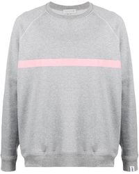 Mackintosh - Sweatshirt Mit Streifendetail - Lyst