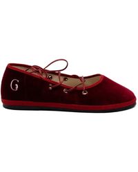 Gondolina - Batea Lace-Up Ballet Flats - Lyst