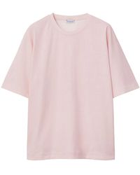 Burberry - T-Shirt Con Stampa Ekd - Lyst
