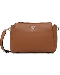 Guess - Umhängetasche mit Triangel-Logo - Lyst