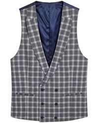 ROBERTO VINCENTI - Check-Pattern Waistcoat - Lyst