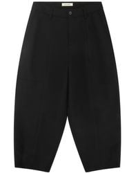 Entire studios - Carrot Wool Trousers - Lyst