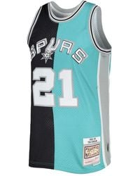 Mitchell & Ness - Tim Duncan Nba San Antonio Spurs 1998 Swingman Tank Top - Lyst