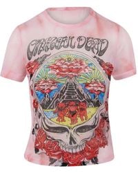Alice + Olivia - Tess Tee A+O X Grateful Dead Tie-Dye T-Shirt - Lyst