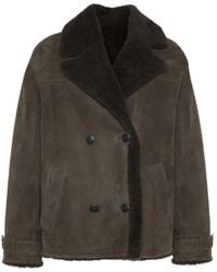 Yves Salomon - Shearling Jacket - Lyst