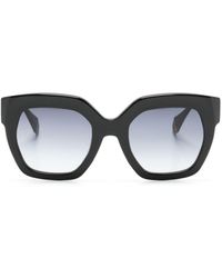 Gigi Studios - Geometric-frame Gradient Sunglasses - Lyst