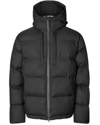 Samsøe & Samsøe - Hooded Puffer Jacket - Lyst