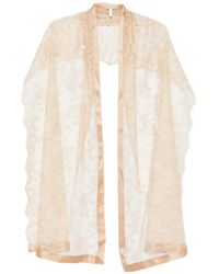 Carine Gilson - Lace Silk Stole - Lyst
