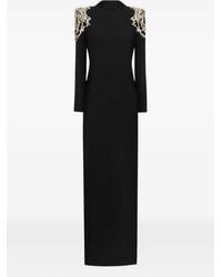 Zuhair Murad - Rhinestone-Embellished Long Dress - Lyst
