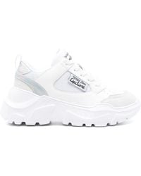 Versace Jeans Couture - Logo-Patch Sneakers - Lyst