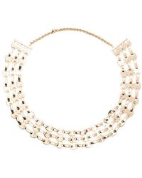 Rabanne - Eight Necklace With Micro Meshes - Lyst