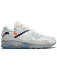 NIKE X OFF-WHITE Leather X Off-white "the 10th" Air Max 90 Sneakers for Men  | Lyst