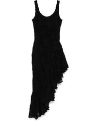 ROTATE BIRGER CHRISTENSEN - Flower Mesh Midi-Jurk - Lyst