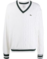 lacoste cricket sweater