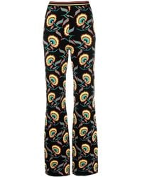 Rabanne - Floral-Print Trousers - Lyst