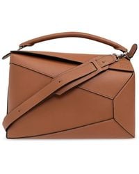 Loewe - Großer Puzzle Shopper - Lyst