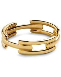 Monica Vinader - Signature Link Stacking Ring - Lyst