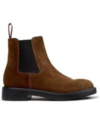 Camper - Dean Suède Chelsea Laarzen - Lyst