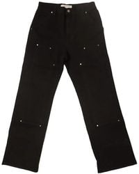 HTC - Stud-Embellished Carpenter Trousers - Lyst