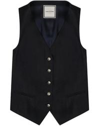 Tagliatore - Button-Up Waistcoat - Lyst