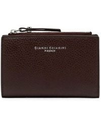 Gianni Chiarini - Portefeuille En Cuir À Fini Grainé - Lyst