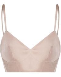 DI STAVNITSER - Mj V-Neck Top - Lyst