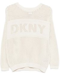 DKNY - Jersey Con Logo Y Manga Larga - Lyst