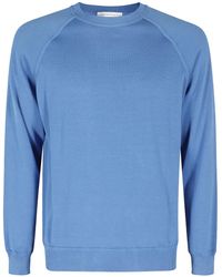 FILIPPO DE LAURENTIIS - Crew-neck raglan-sleeves sweater - Lyst