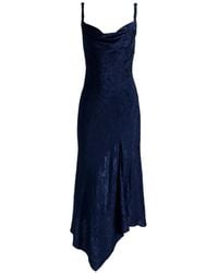 Alice + Olivia - Robe Mi-Longue Monique À Col Bénitier - Lyst