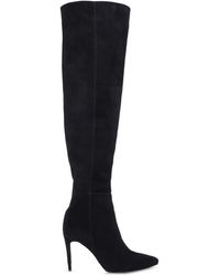 Ginissima - 95Mm Suede Boots - Lyst