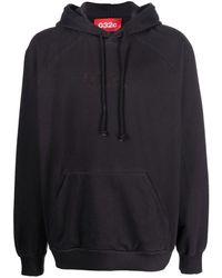Gosha Rubchinskiy Cotton X Adidas Logo Zip Up Hoodie in Grey (Gray) for Men  | Lyst