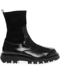 Fratelli Rossetti - Sidney Stiefeletten Mit Budapestermuster - Lyst