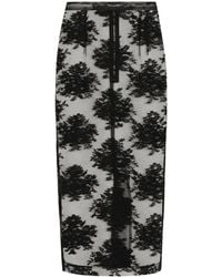 Dolce & Gabbana - Midi Skirt - Lyst