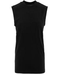 Rick Owens - Panelled Sleeveless T-Shirt - Lyst