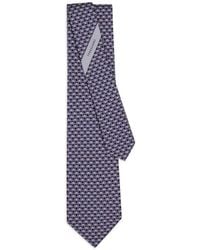 Ferragamo - Tournament-Print Silk Tie - Lyst