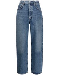Agolde - Halbhohe Dara Tapered-Jeans - Lyst