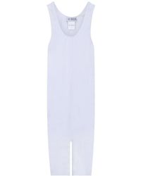 LES FILLES D'EVA - Textured Jumpsuit - Lyst