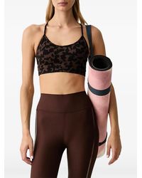 Casall - Sleek Camouflage-Print Sports Bra - Lyst