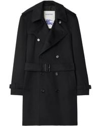 Burberry - ダブルブレスト カシミアトレンチコート - Lyst