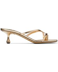 Jimmy Choo - Sandalias Etana con tacón de 50 mm - Lyst