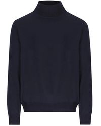 Tagliatore - Roll-Neck Knitted Sweater - Lyst