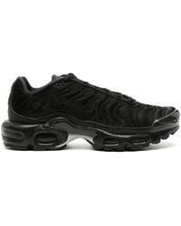 Nike - Air Max Plus Embroidered-Logo Sneakers - Lyst