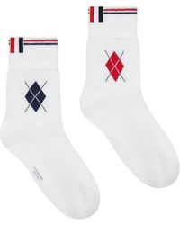 Thom Browne - Ankle-Length Socks - Lyst