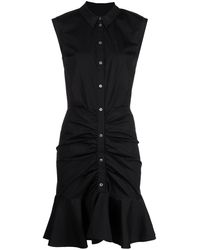 Veronica Beard - Ruched Shirt Dress - Lyst