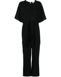 P.A.R.O.S.H. - Wide-Leg Cargo Jumpsuit - Lyst