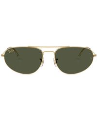 Ray-Ban - Explorer Iv Oval-Frame Sunglasses - Lyst