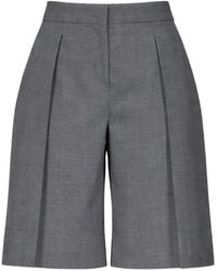 Vivetta - Pleated Bermuda Shorts - Lyst