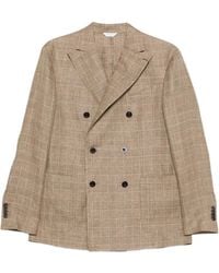 Boglioli - Prince Of Wales Geruite Blazer - Lyst