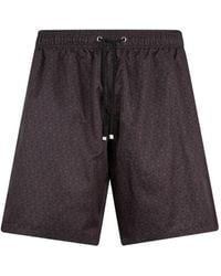 Billionaire - Short De Bain À Motif Monogrammé - Lyst