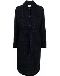 Woolrich - Tartan-Check Coat - Lyst